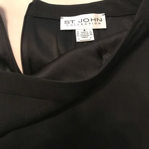 St. John’s black wool skirt